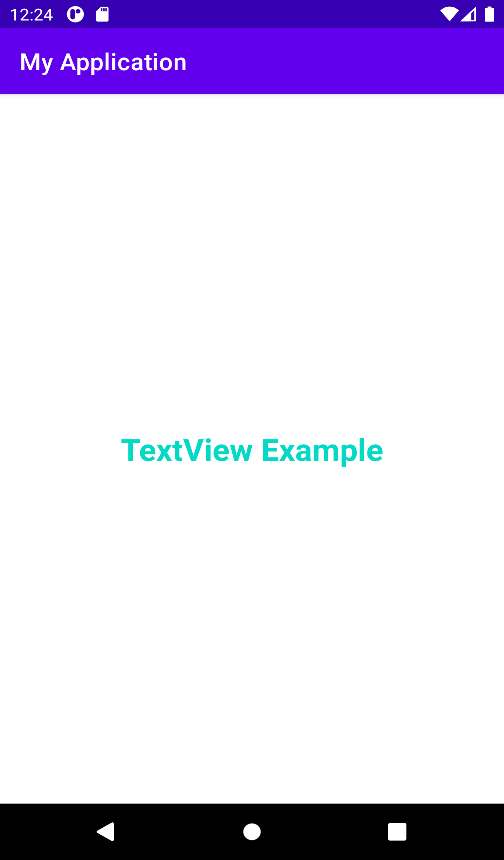 Android TextView