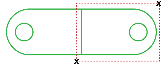 Stretch command in AutoCAD