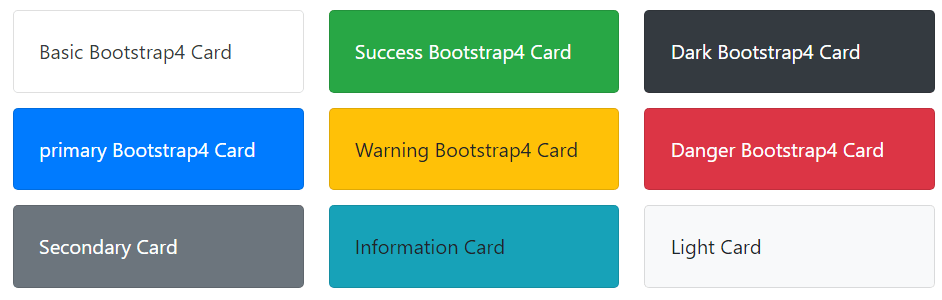 Bootstrap 4 Card