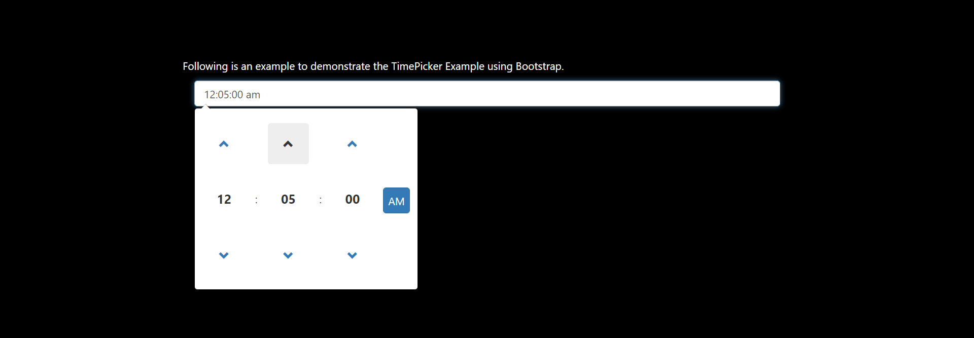 bootstrap-time-picker-example-tae