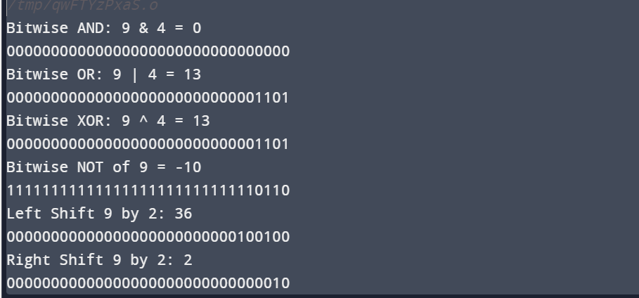 Bit Manipulation in C