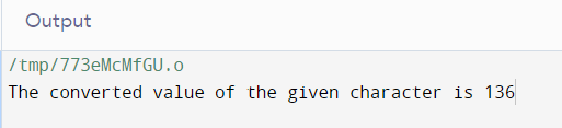 Convert Char to Int in C