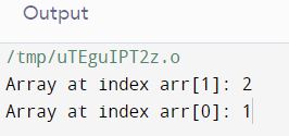 Features Of Array In C