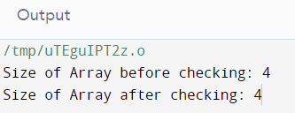 Features Of Array In C