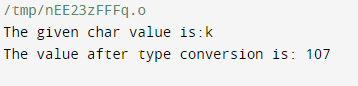Type Conversion in the C 