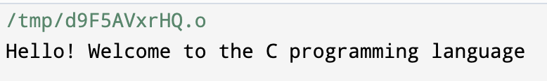 What is the main in C