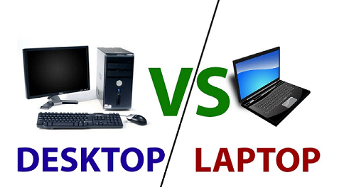 Difference between Desktop and Laptop