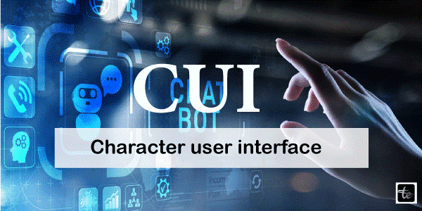 Difference between GUI and CUI