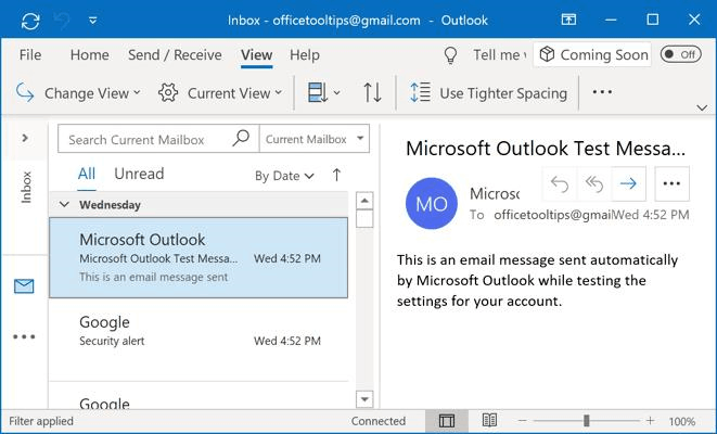 How to enable or disable the preview pane of Microsoft Outlook