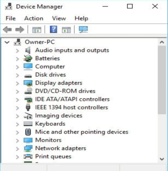 How to Identify problems in the Windows Device Manager
