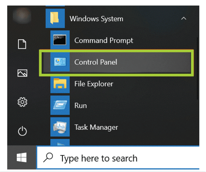 How to Open the Windows Control Panel