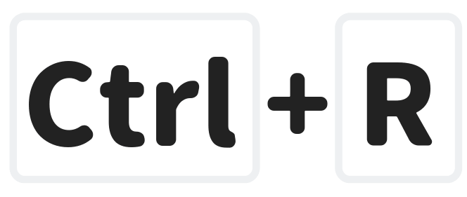 What Does Ctrl + R Do