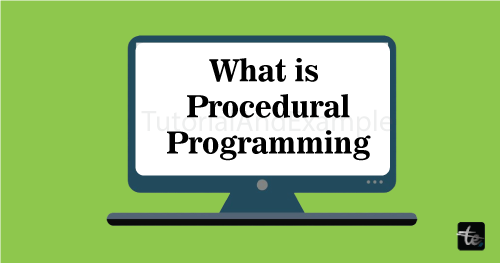 What is a Procedural Language?
