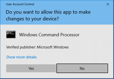 What is an Elevated command prompt
