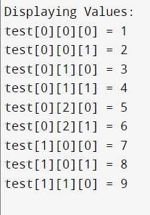 4-Dimensional Array in C/C++