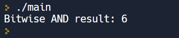 Bitwise Operator in C++