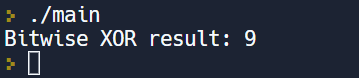 Bitwise Operator in C++