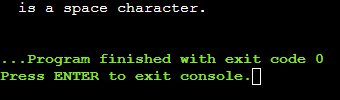 Character in C++