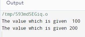 CONSTANT ARGUMENTS IN C++