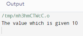 CONSTANT ARGUMENTS IN C++