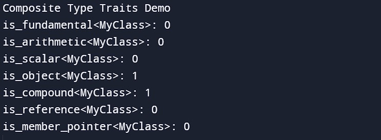 C++ Type Traits