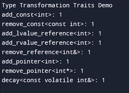 C++ Type Traits