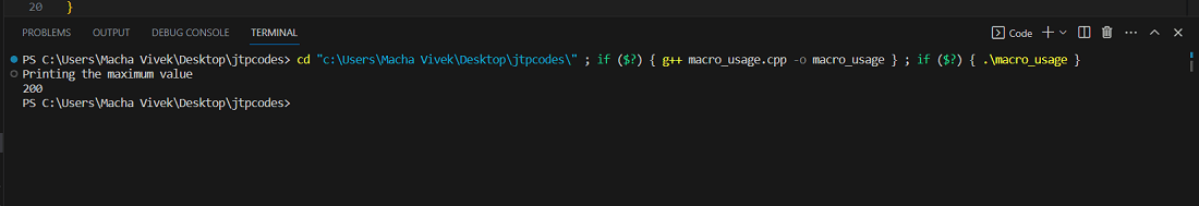 Difference between template and macro in C++