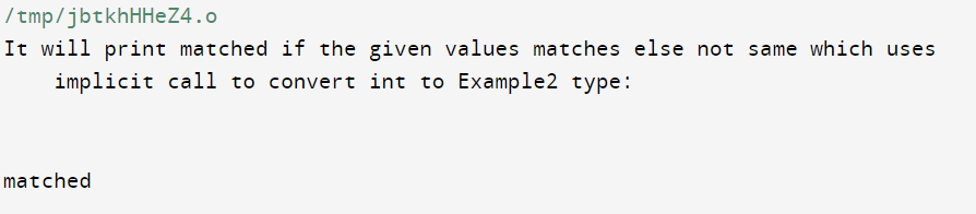 Explicit in C++