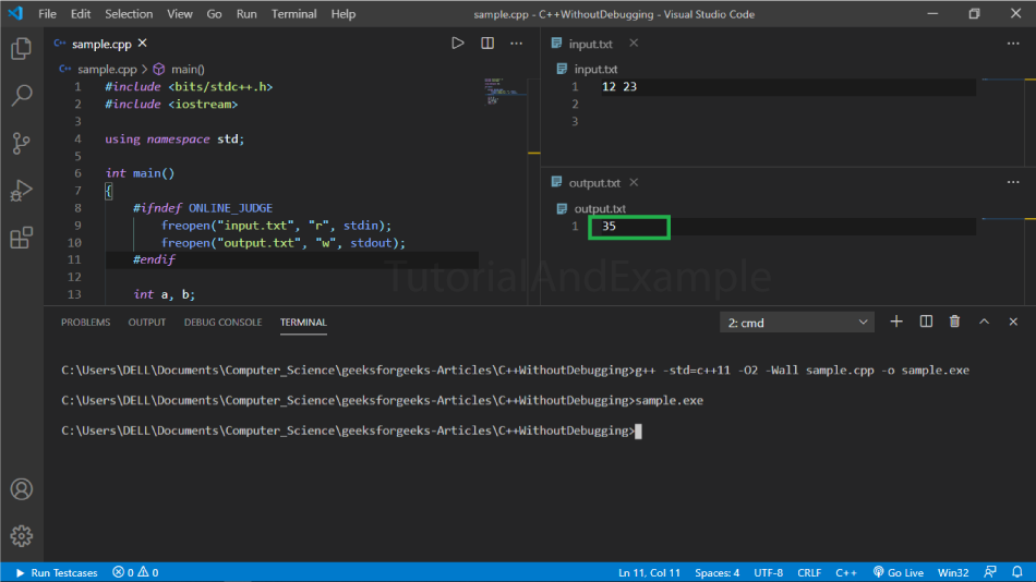 How to compile a C++ program in Visual Studio code/>
<!-- /wp:html -->

<!-- wp:paragraph -->
<p>The development tools and libraries for C++, C, and assembly language that come with Visual Studio for Windows are referred to as Microsoft Visual C++ (MSVC). You can create managed apps and libraries that use the.NET Framework, native Windows desktop and server applications, or apps for the Universal Windows Platform (UWP) with these tools and libraries. Make cross-platform programmes and libraries that function on iOS, Android, Linux, and Windows. With MSVC, you may develop any kind of Windows desktop application, from straightforward console apps to extremely intricate and sophisticated ones. Write operating system components, device drivers, and cross-platform mobile games. Aim for anything in the Azure cloud, from multi-server high-performance computing to the tiniest IoT devices.</p>
<!-- /wp:paragraph -->

<!-- wp:heading {