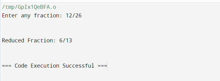 How to reduce fractions in C++/>
<!-- /wp:html -->

<!-- wp:heading -->
<h2 class=