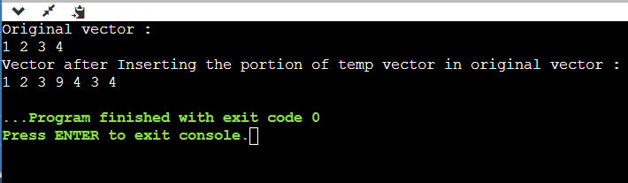 Insert Function in C++