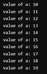 LOOPING STATEMENT IN C++