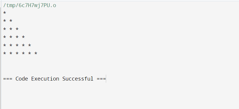 Print patterns in C++