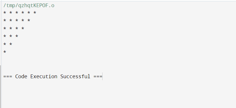 Print patterns in C++