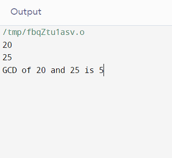 Program To Find The GCD Of Two Numbers In C++ - TAE