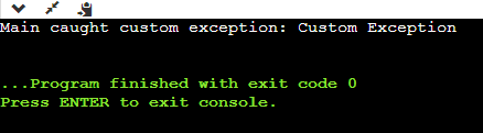 Rethrowing an exception in C++