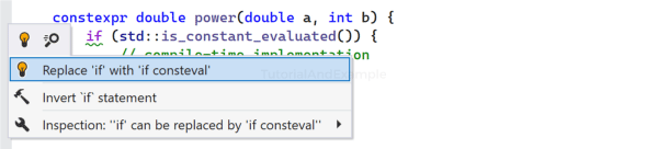 std::is_constant_evaluated in C++