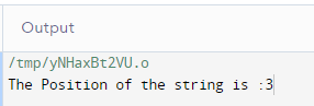 String find function in C++