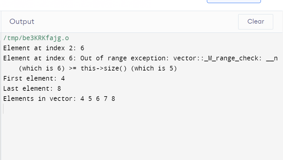 Vector in C++ Stl