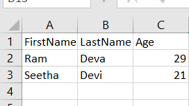 Export and Import Excel Data in C#