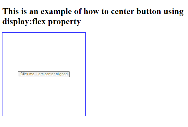 How To Center A Button In CSS TAE