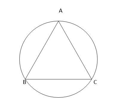 Program To Calculate The Area Of The Circumcircle Of An Equilateral Triangle