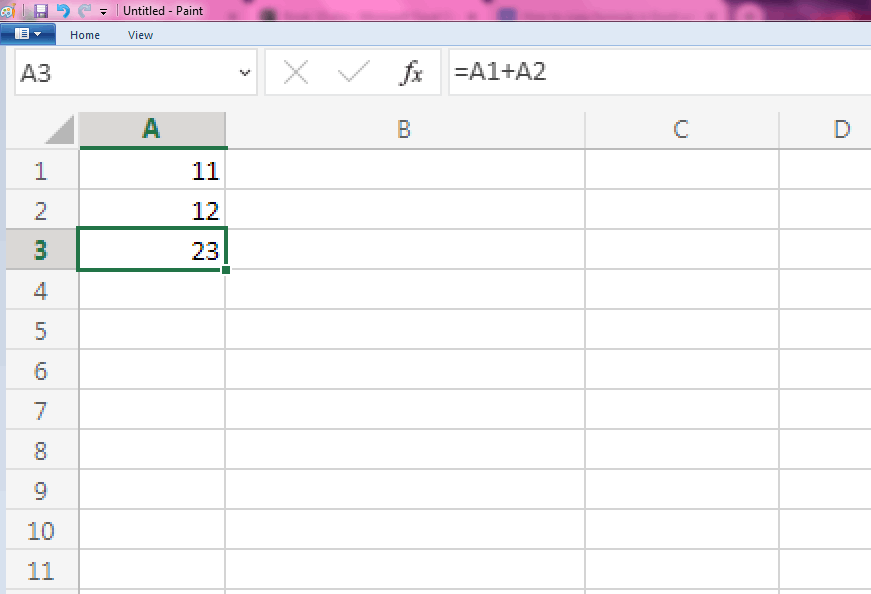 Copy a formula in Excel