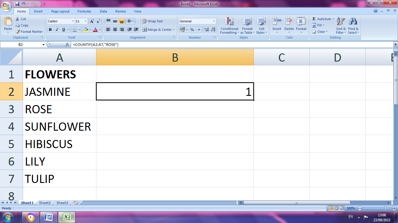 Count Cells with Text