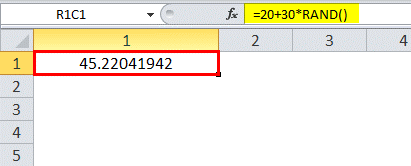 How to generate random numbers in excel