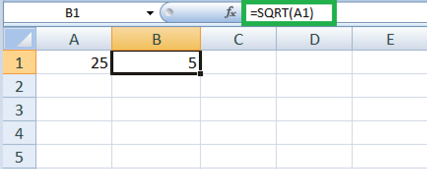 square-root-function-in-excel-tae