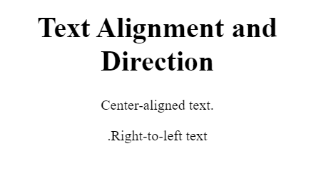How to Align Text in HTML/>
<!-- /wp:html -->

<!-- wp:html -->
<div class=
