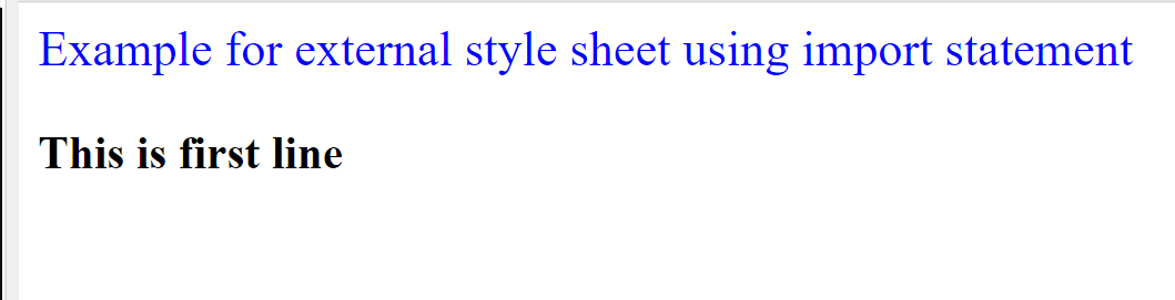 HTML Style Attribute