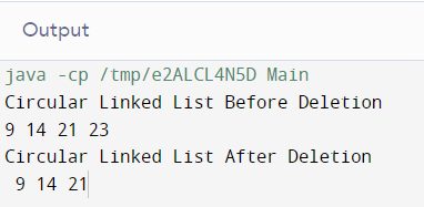 CIRCULAR LINKED LIST INSERTION AND DELETION