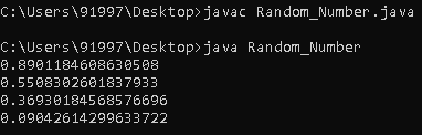 Generate Random Numbers in Java